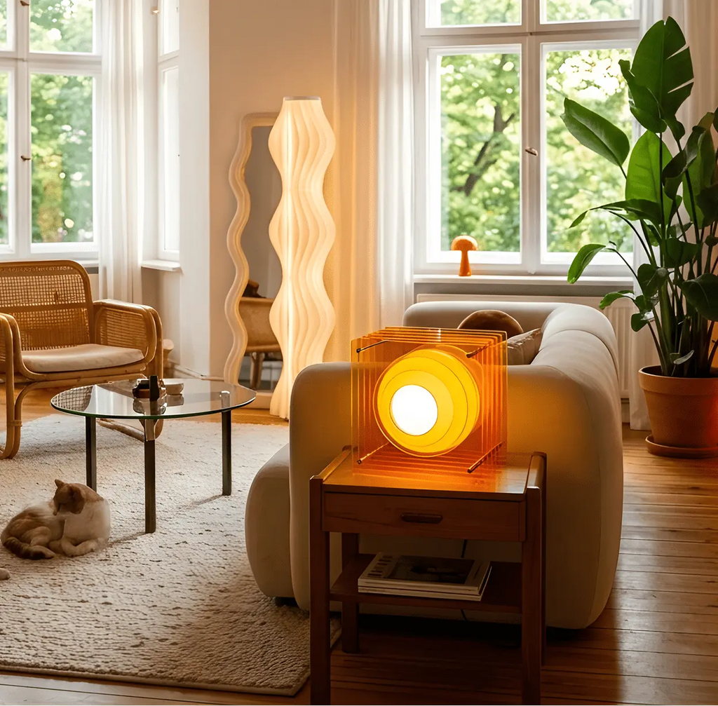 Retro Orbit Table Lamp The Ambere Studio